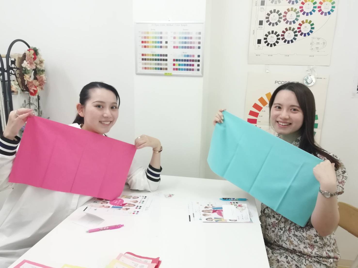 16タイプパーソナルカラー診断結果☆