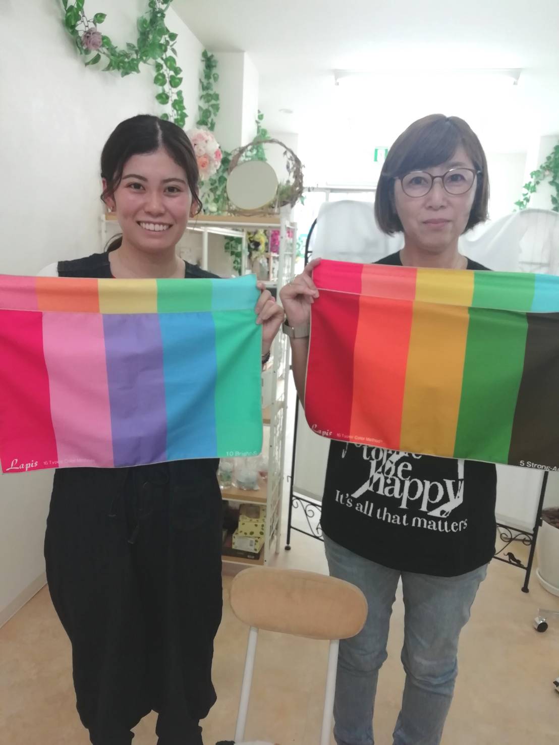 16タイプパーソナルカラー診断結果