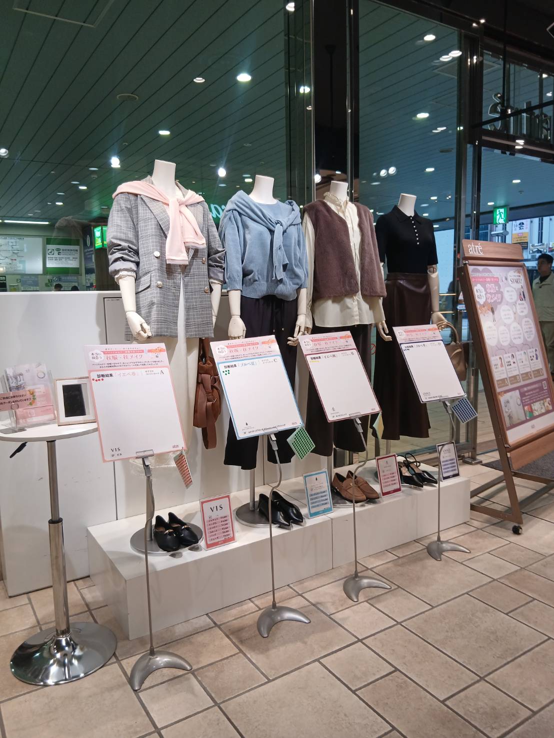 アトレ大井町さんへ自己診断ボードの監修をしました